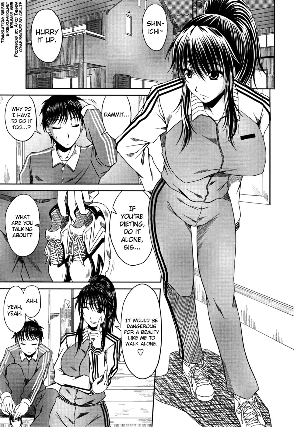 Hentai Manga Comic-Love Kachuu-Chapter 7-Calories Off-1